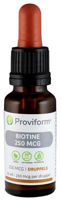 Biotine 250mcg druppels