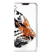 Bookcase Motorola Moto E7 Power | E7i Power Watercolor Tiger - thumbnail