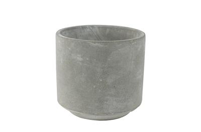 Bloempot Saar cement D14 H13 - Ts