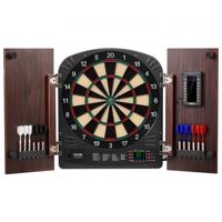 VEVOR dartkastenset dartbord 34,3cm compleet toebehoren elektronische party