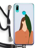 Leaf: Huawei P Smart (2019) Transparant Hoesje met koord