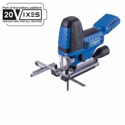 Decoupeerzaag - SCHEPPACH - 20V IXES - Zaagblad 152 mm - 1000 tot 3000 bewegingen/min - zonder accu of lader - BC-JS254-X