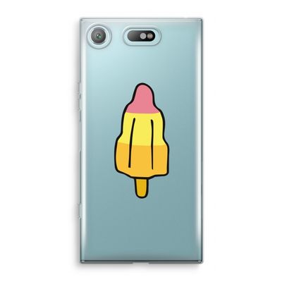 Raketijsje: Sony Xperia XZ1 Compact Transparant Hoesje
