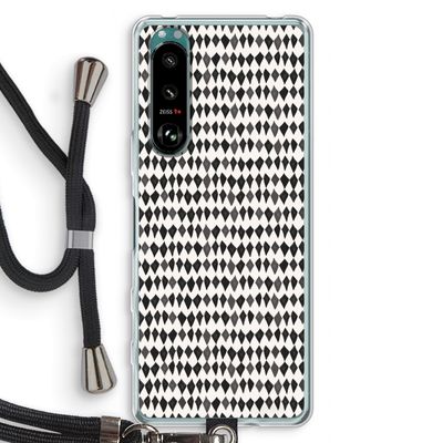 Crazy shapes: Sony Xperia 5 III Transparant Hoesje met koord