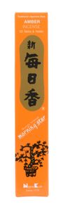 Japanse Wierook Set - Morningstar Amber - Nippon Kodo - 50 Stokjes