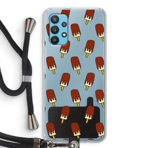 Yummy: Samsung Galaxy A32 4G Transparant Hoesje met koord