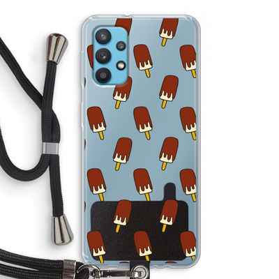 Yummy: Samsung Galaxy A32 4G Transparant Hoesje met koord