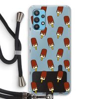 Yummy: Samsung Galaxy A32 4G Transparant Hoesje met koord