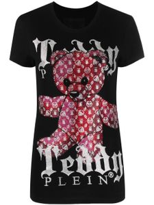 Philipp Plein t-shirt à logo imprimé - Noir