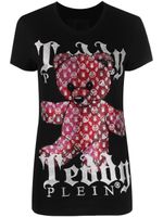 Philipp Plein t-shirt à logo imprimé - Noir