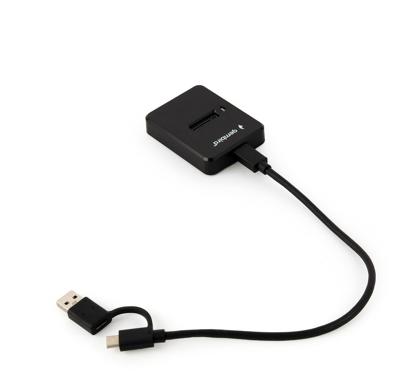 Gembird DD-U3M2 basisstation voor opslagstations USB 3.2 Gen 1 (3.1 Gen 1) Type-C Zwart