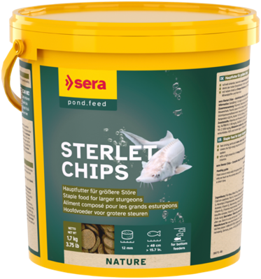 Sera Sterlet Chips - 3,8 Liter