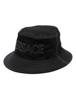 Versace bob Medusa en toile de coton - Noir