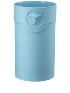 Versace vase La Medusa en porcelaine 18cm - Bleu