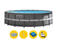 Intex Ultra Frame XTR Pool - 549 x 132 cm - met zandfilterpomp en accessoires