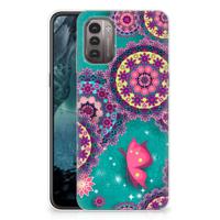Nokia G21 | G11 | Hoesje maken | Cirkels en Vlinders