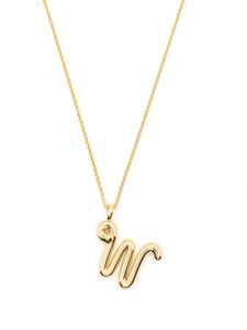 Missoma collier Curly Molten à pendentif - Or