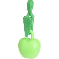 Excellent Houseware Tafelkleedgewichten appels - 4x - groen - kunststof - Tafelkleedgewichten - thumbnail