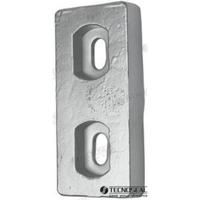 TEN00267 - Zinkplaatanode 150x69x25mm 1,46kg