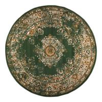 Interieur05 Vloerkleed Vintage Keshan Groen Rond 120cm - thumbnail