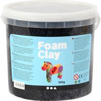 Foam Clay ®, zwart, 560 gr/ 1 emmer