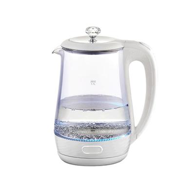 Maestro MR-052 Elektrische glazen waterkoker 1,7 L (MR-052-WHITE) Wit