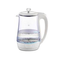 Maestro MR-052 Elektrische glazen waterkoker 1,7 L (MR-052-WHITE) Wit