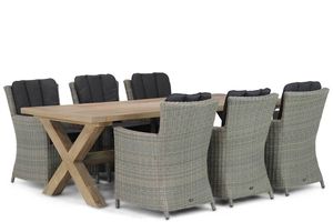 Garden Collections Venerdi/Oregon 240 cm dining tuinset 7-delig