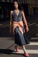 Midi spijkerjurk - BLUE - XL