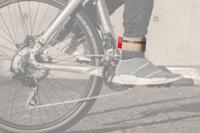 Fahrer broek-klittenband "band" trousers strap band black