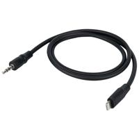 DAP FL103 verloopkabel lightning naar stereo mini-jack 75cm DAP FL103 verloopkabel lightning naar stereo mini-jack 75cm