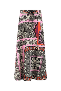Helena Hart - Oranje Rok patch print - Maat XL