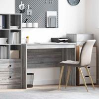 Bureau Grijs sonoma 100 x 50 x 76 cm Bewerkt hout