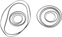 SRAM Ring set stealth 10-36 teeth SRAM Ring set stealth 10-36 teeth