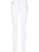 Philipp Plein jean skinny à taille haute - Blanc - thumbnail