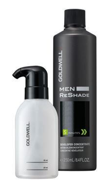 Goldwell Lotion Men Reshade Developer Concentrate met Applicator 250ml