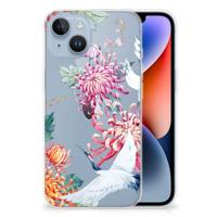 Apple iPhone 14 | TPU Hoesje | Bird Flowers