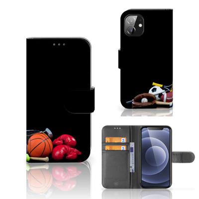 Apple iPhone 12 Mini | Wallet Case | met Pasjes | Sports