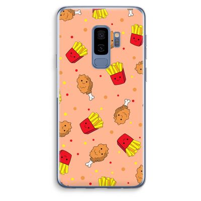Chicken 'n Fries: Samsung Galaxy S9 Plus Transparant Hoesje