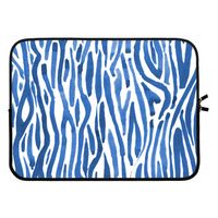 Blauwe nerven: Laptop sleeve 15 inch