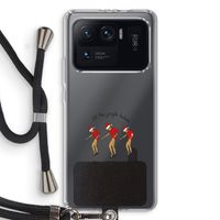 Jingle Ladies: Xiaomi Mi 11 Ultra Transparant Hoesje met koord