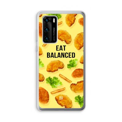 Eat Balanced: Huawei P40 Transparant Hoesje