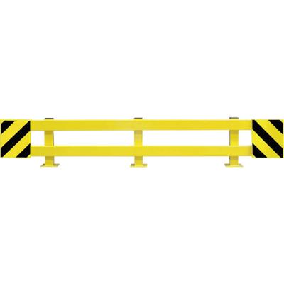 Moravia 198.22.991 Stellingbescherming verstelbaar Zwart, Geel (l x b x h) 1300 x 2300 x 465 mm