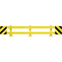 Moravia 198.22.991 Stellingbescherming verstelbaar Zwart, Geel (l x b x h) 1300 x 2300 x 465 mm