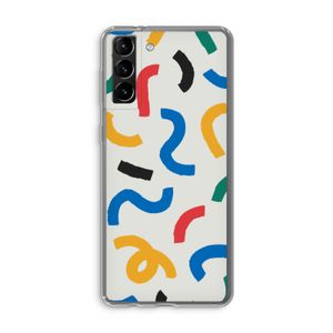Illustratieve pop 2: Samsung Galaxy S21 Plus Transparant Hoesje