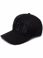 DSQUARED2 casquette à broderies Icon - Noir