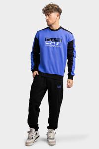 EA7 Emporio Armani Graphic Trainingspak Heren Blauw/Zwart - Maat XS - Kleur: ZwartBlauw | Soccerfanshop