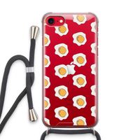 Bacon to my eggs #1: iPhone SE 2020 Transparant Hoesje met koord