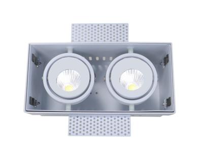 Artdelight Trimless inbouwspotTrofa 2-lichts wit - DL 9992 WI