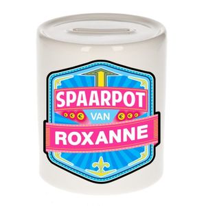 Vrolijke Roxanne spaarpotten voor kinderen